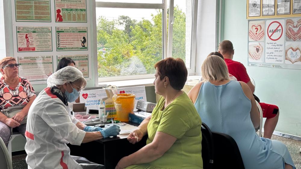 В рамках регионального движения «За медицину здорового долголетия» в Бессоновской районной больнице можно бесплатно проверить состояние сердечно-сосудистой системы.